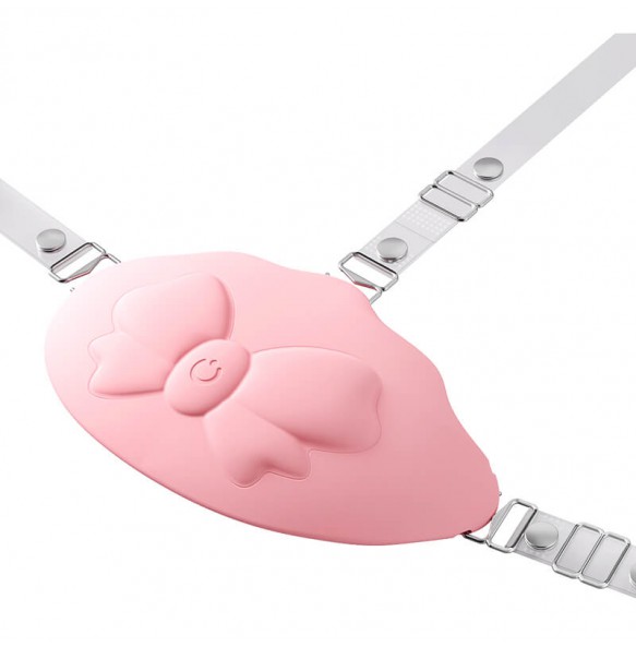 MizzZee - Bowknot Electric Shock Vibrating Nipple Pads (Smart APP Model - Chargeable) MizzZee - Bowknot Electric Shock Vibrating Nipple Pads (Smart APP Model - Chargeable)